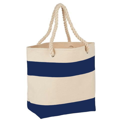 Cotton Canvas Beach Tote